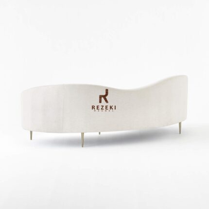 Curvo Nomad Fabric In Snow Sofa