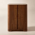 Lemari Penyimpanan 2 Pintu Minimalis Modern